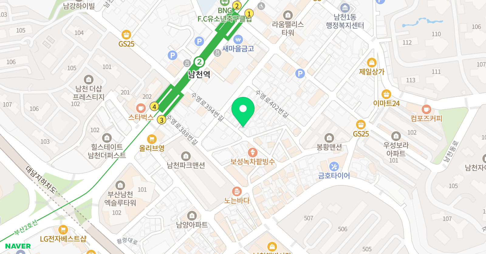 포커스 위치