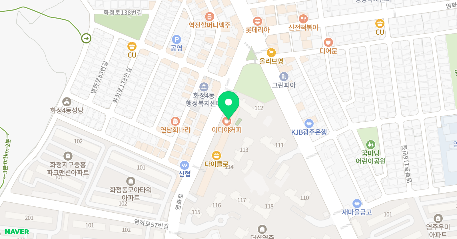 아하피아노 음악학원 위치