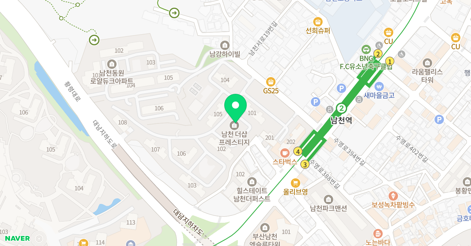 예솔 수학 위치