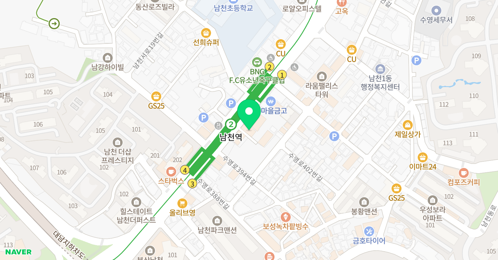 디코드 스터디 영어학원 위치