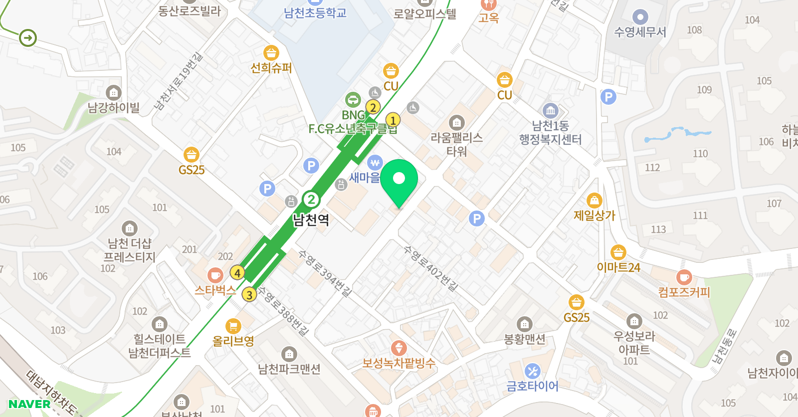 트리아트 미술교습소 위치