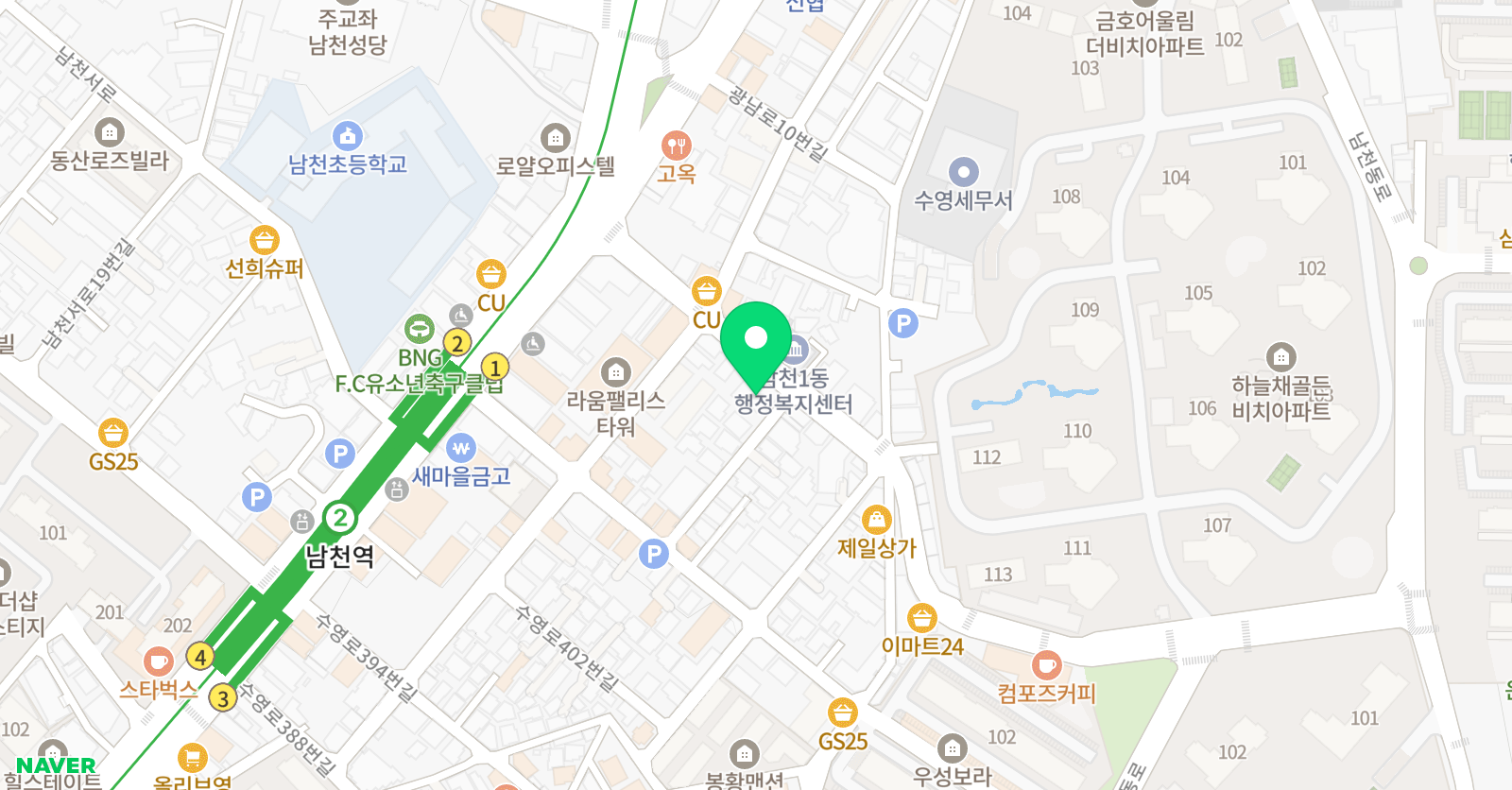 올타 과학학원 위치