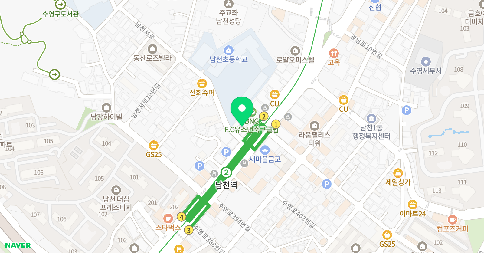 매쓰몽창의영재학원 위치