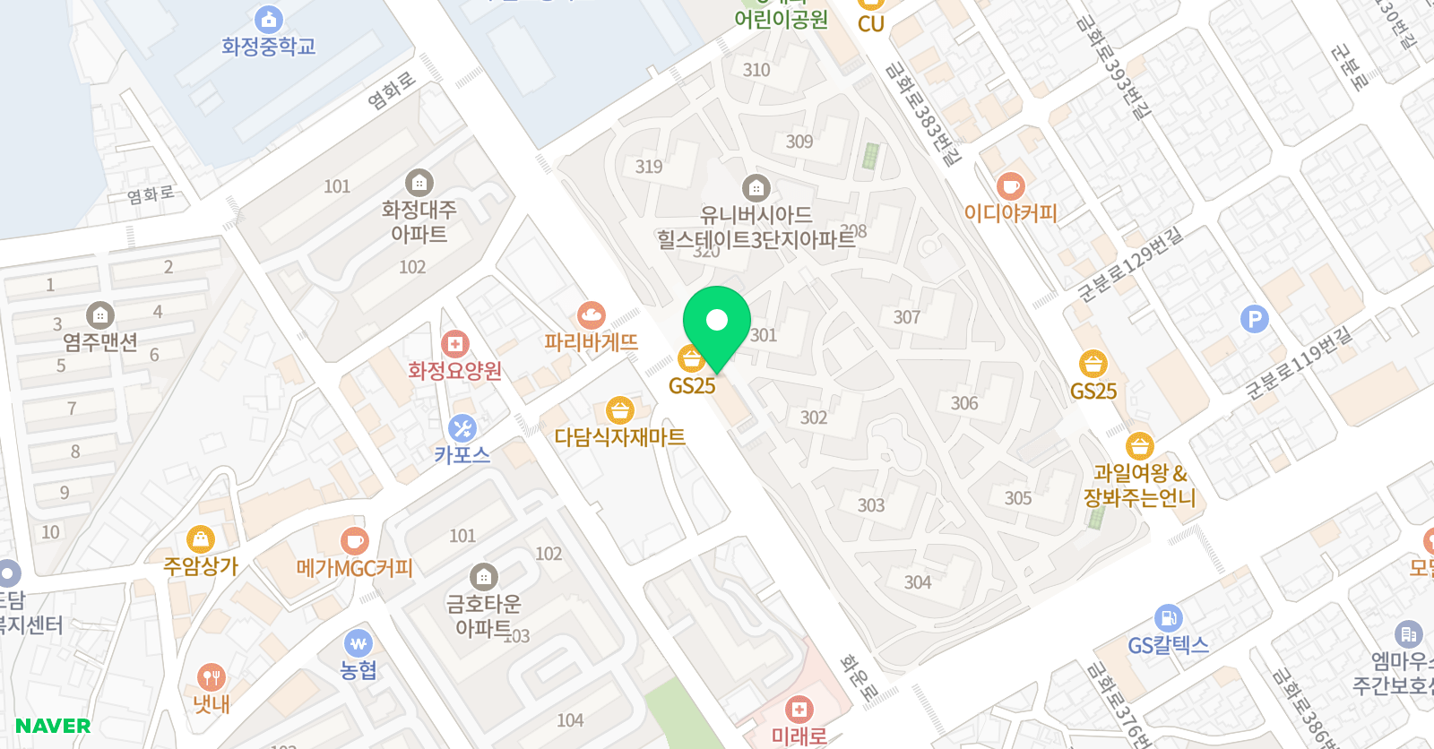 랄랄라 피아노 위치
