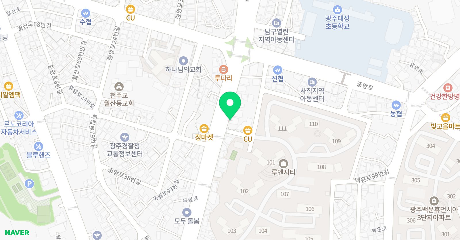 서현 영수학원 위치