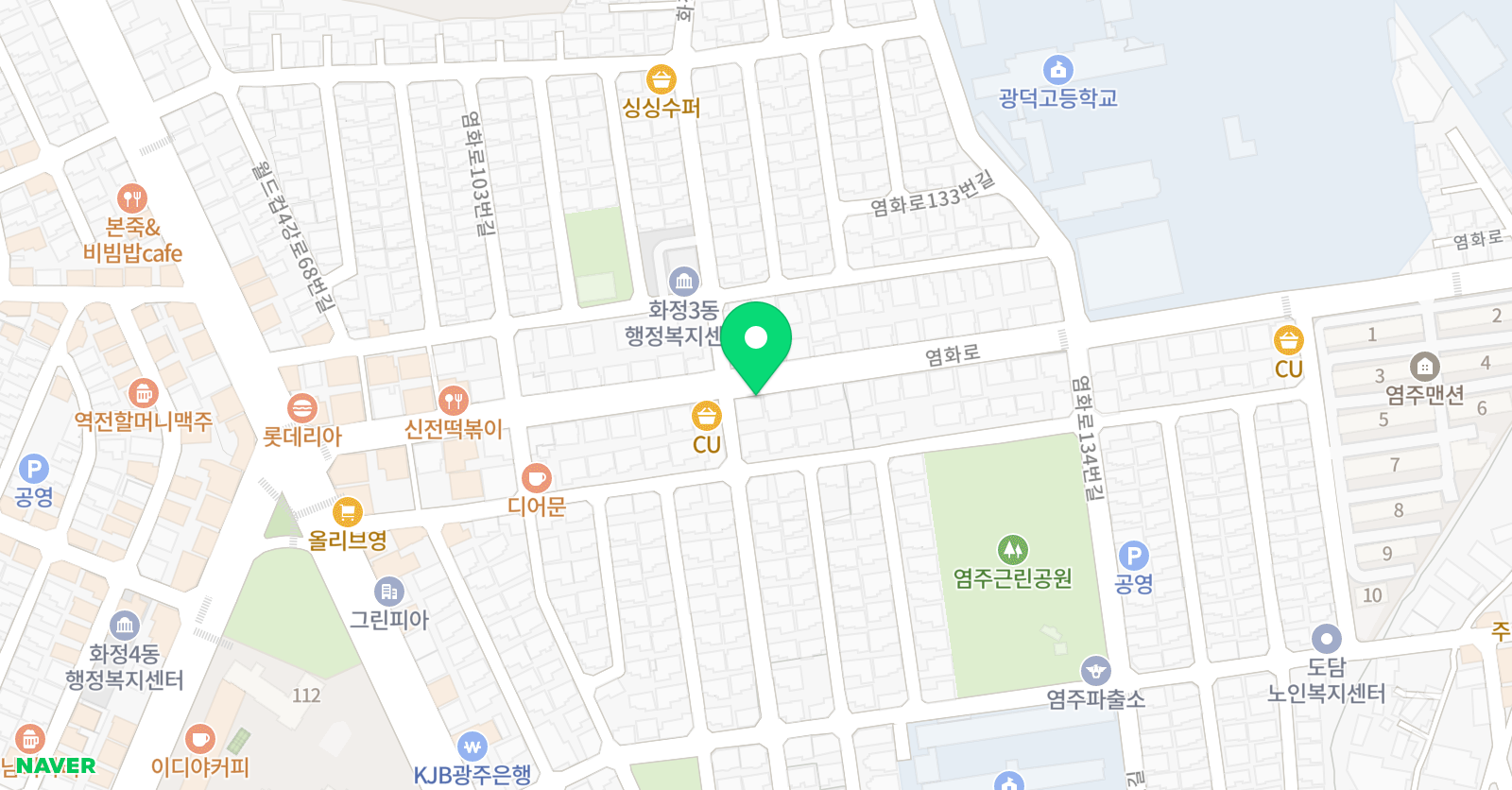 이정윤 수학전문학원 위치