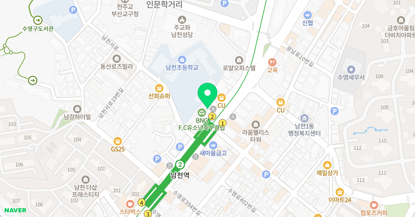 용문 무에타이 위치