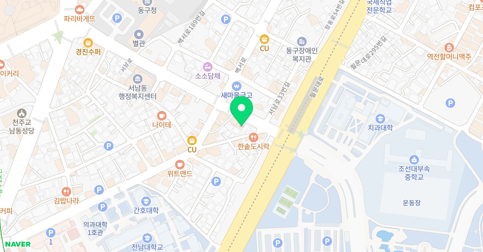CLA 실용음악학원 위치