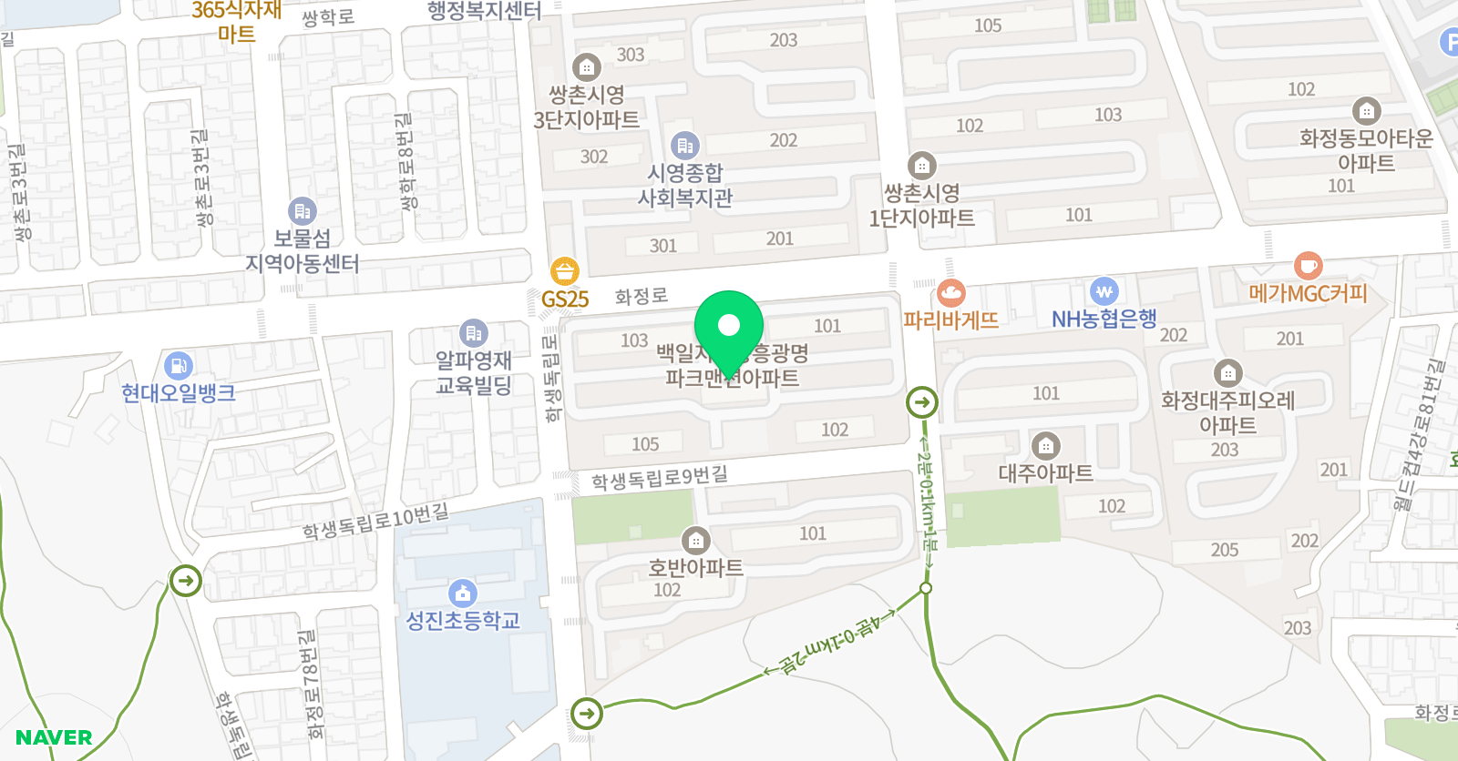 솔라 음악학원 위치