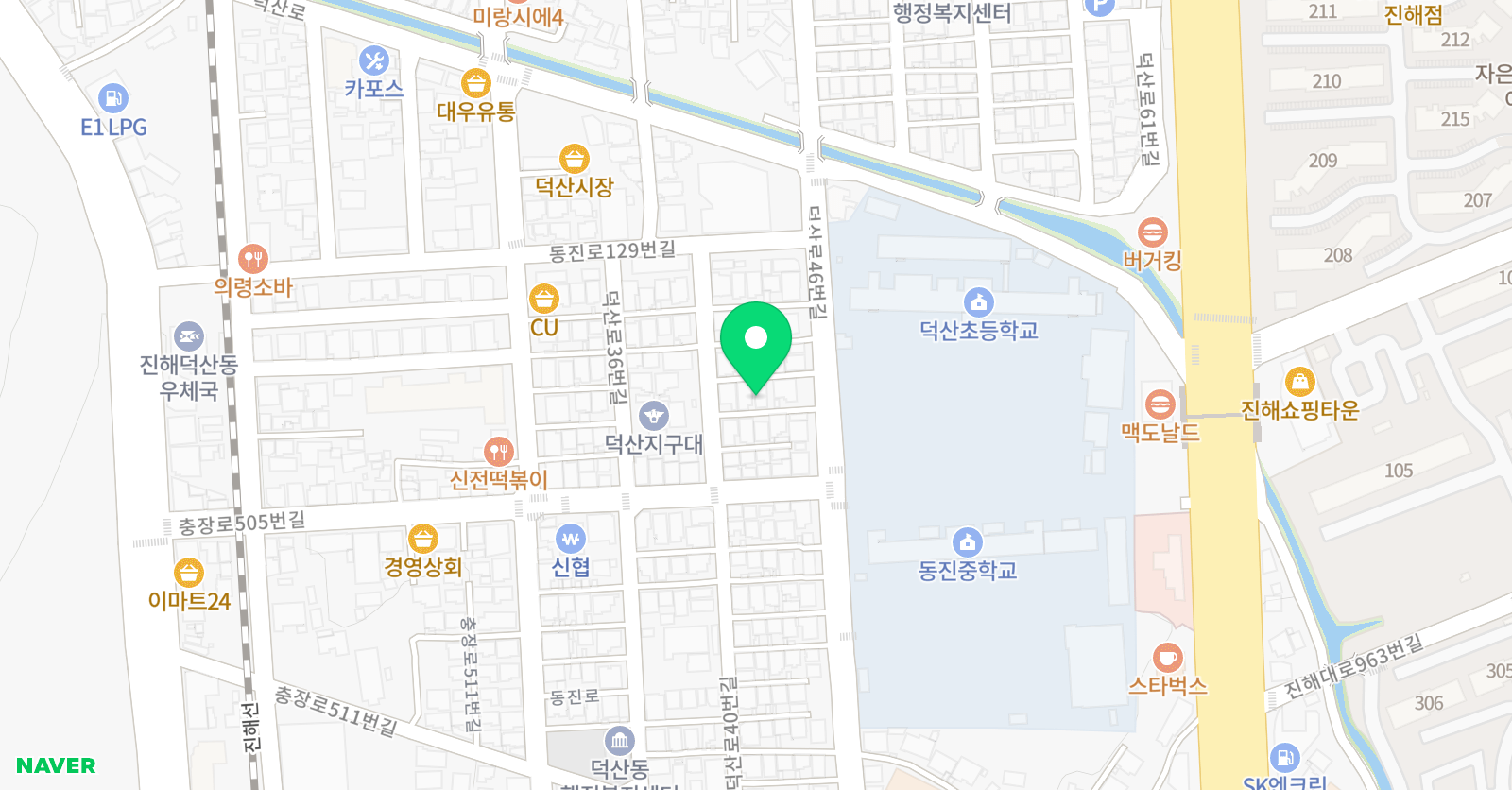 푸르넷 공부방 예인공부방 위치