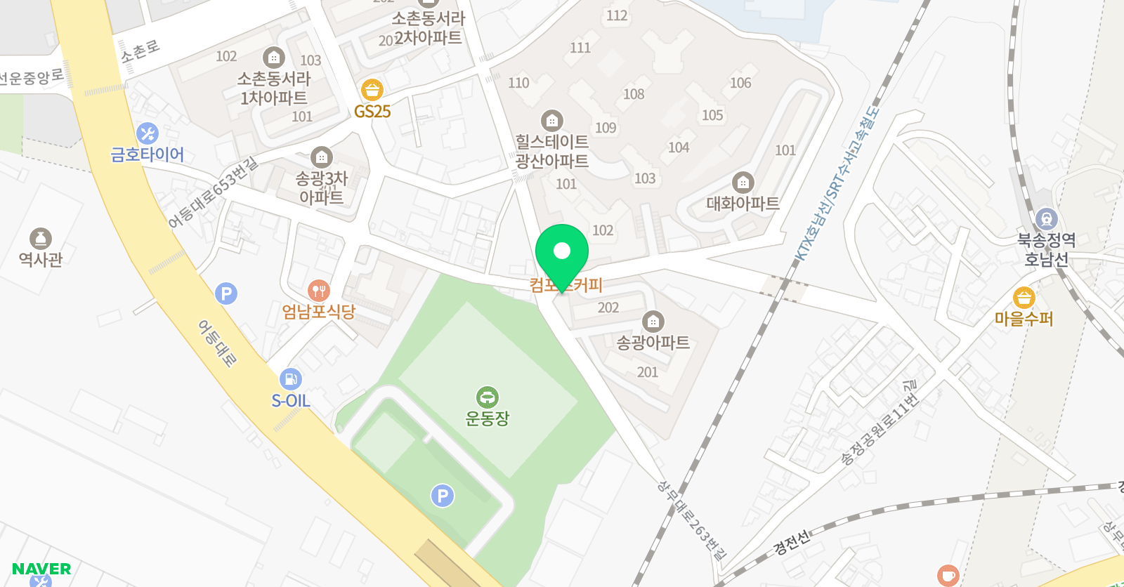청명 태권도 광주본점 위치