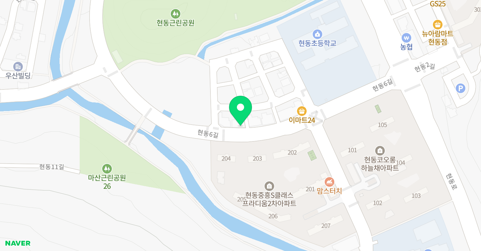잉글리시베이 영어교습소 위치