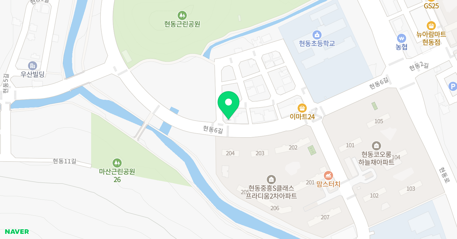 뮤직스토리 음악학원 위치
