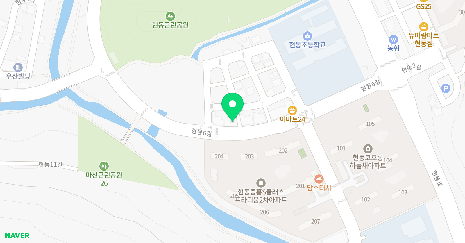 CLI씨엘아이 영어교습소 위치