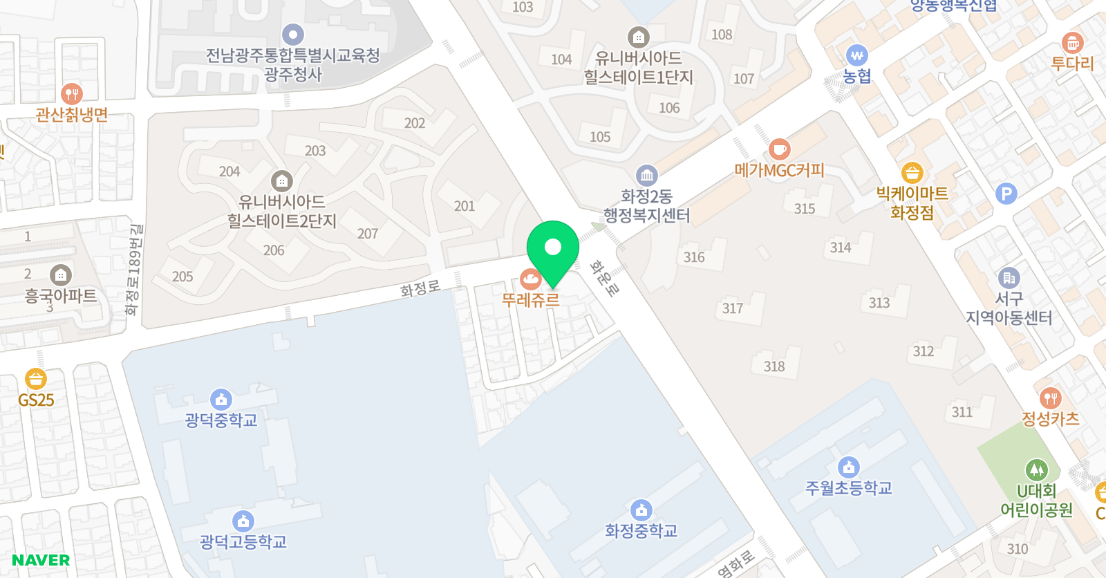 상승수학학원 위치