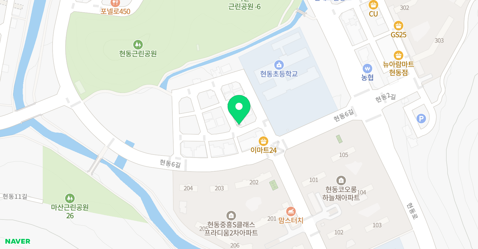 올리브 영어 위치