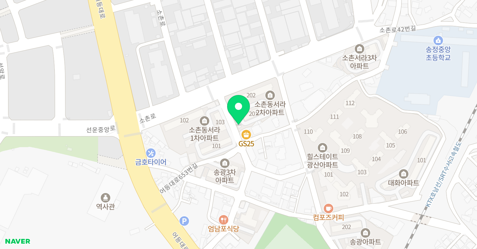 그림나라 미술원 위치