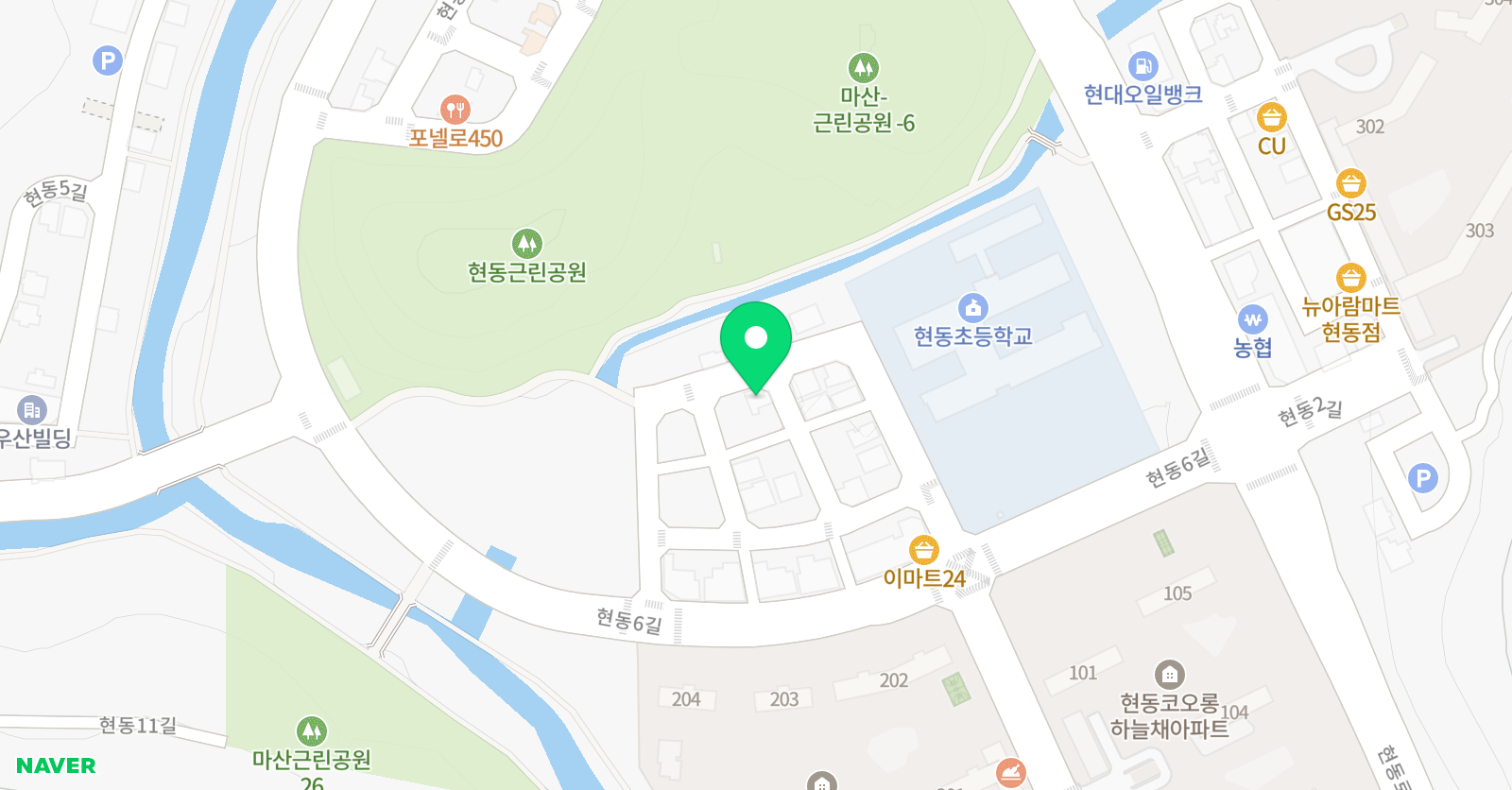 이루다 학원 위치