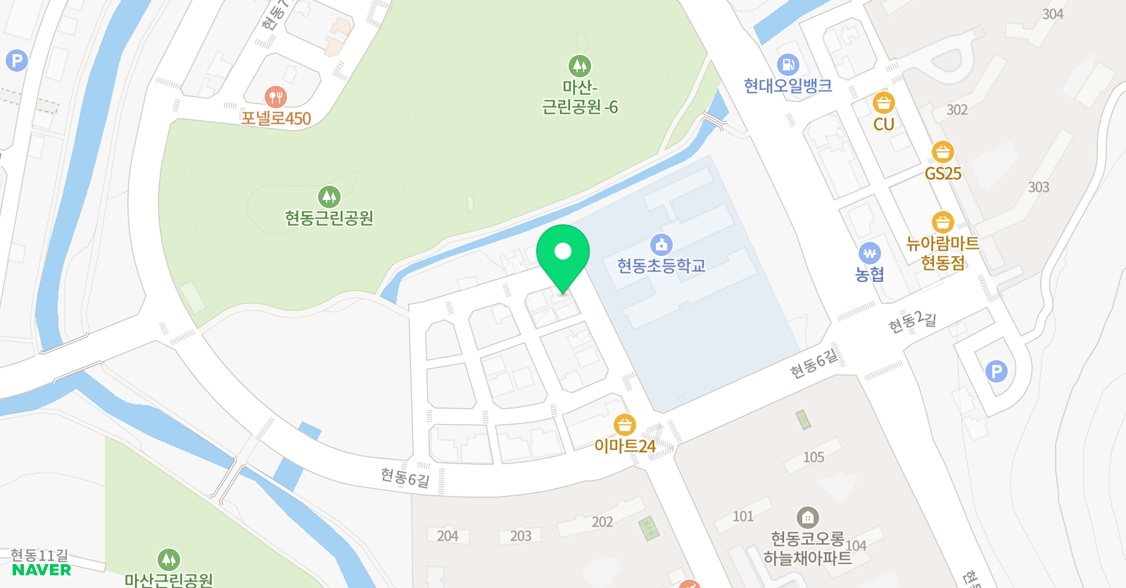 에이쁠 미술 위치