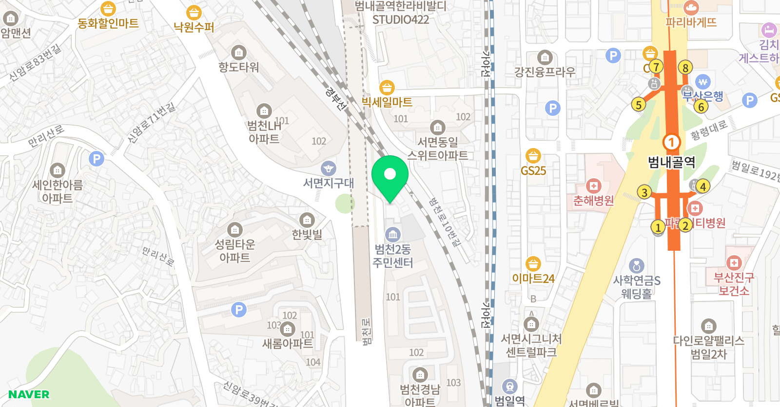 형설 학원 위치