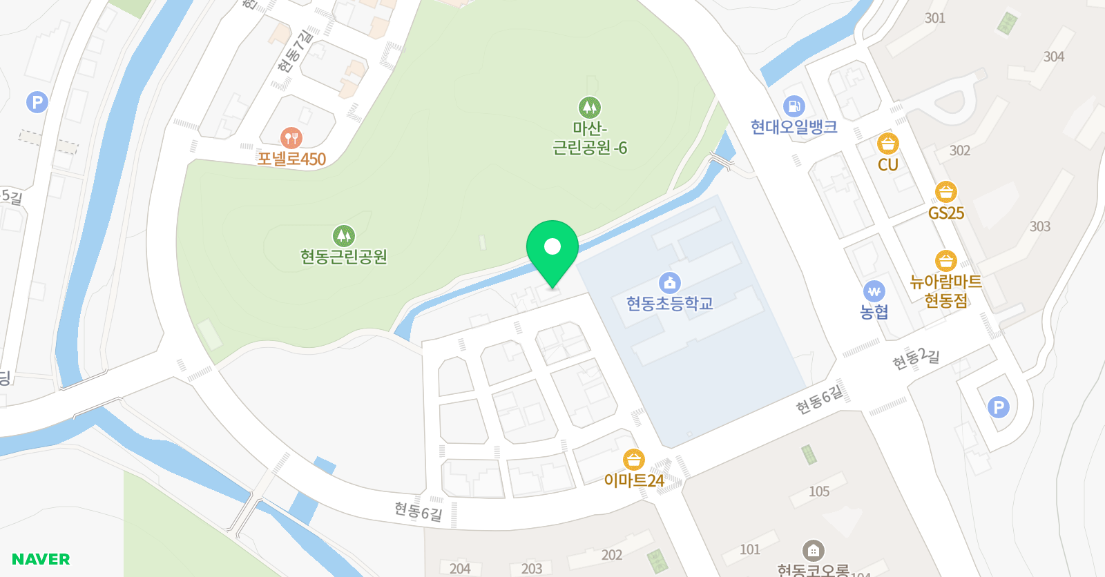 상상톡톡 미술교습소 위치