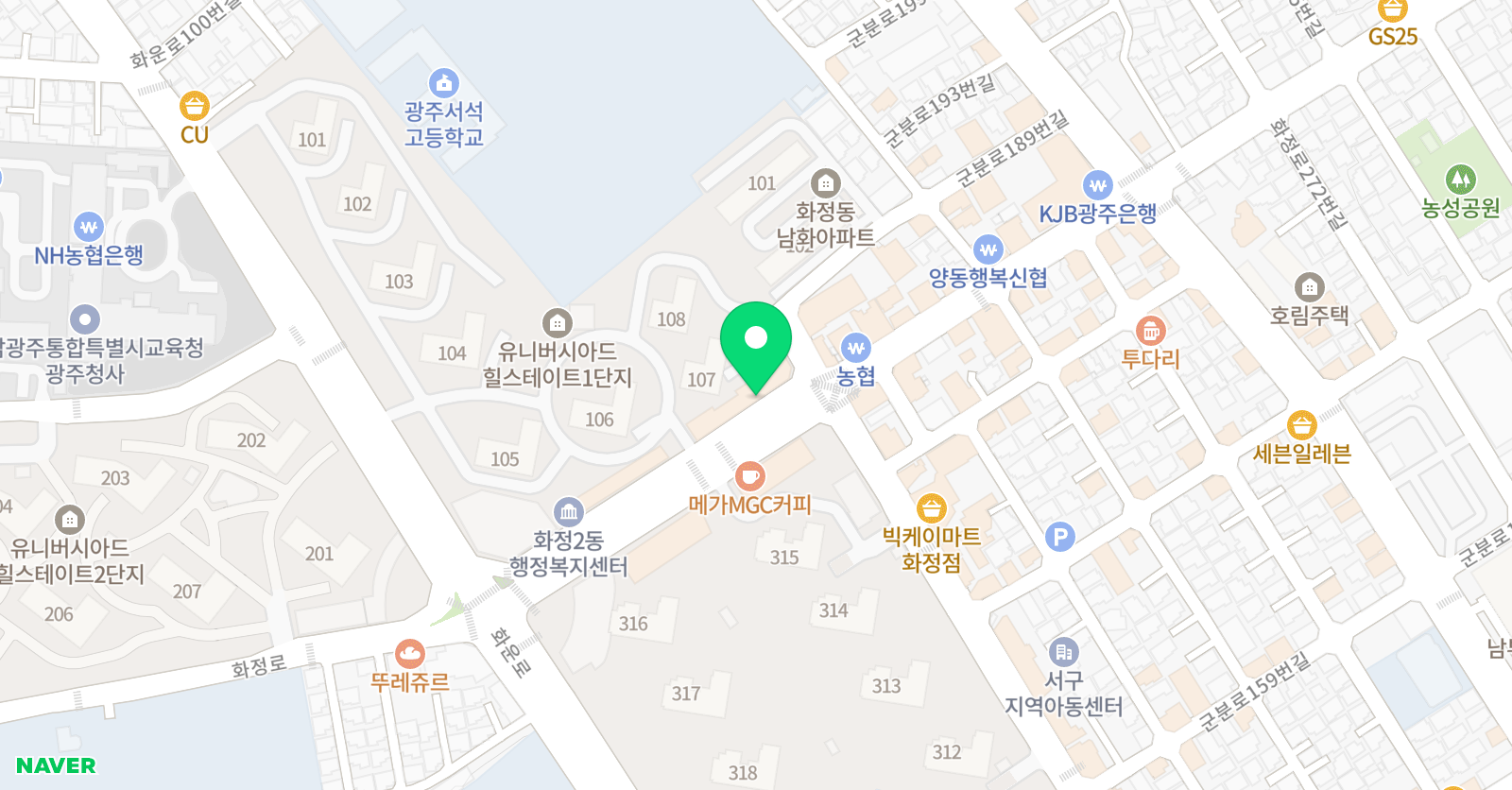 키움 수학학원 위치
