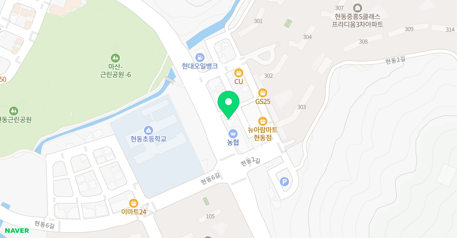 탑클래스 학원 위치