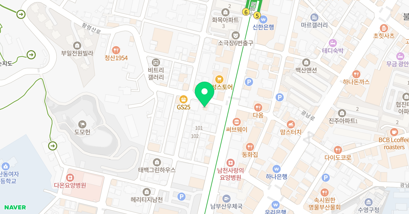 디자인박스 미술학원 위치