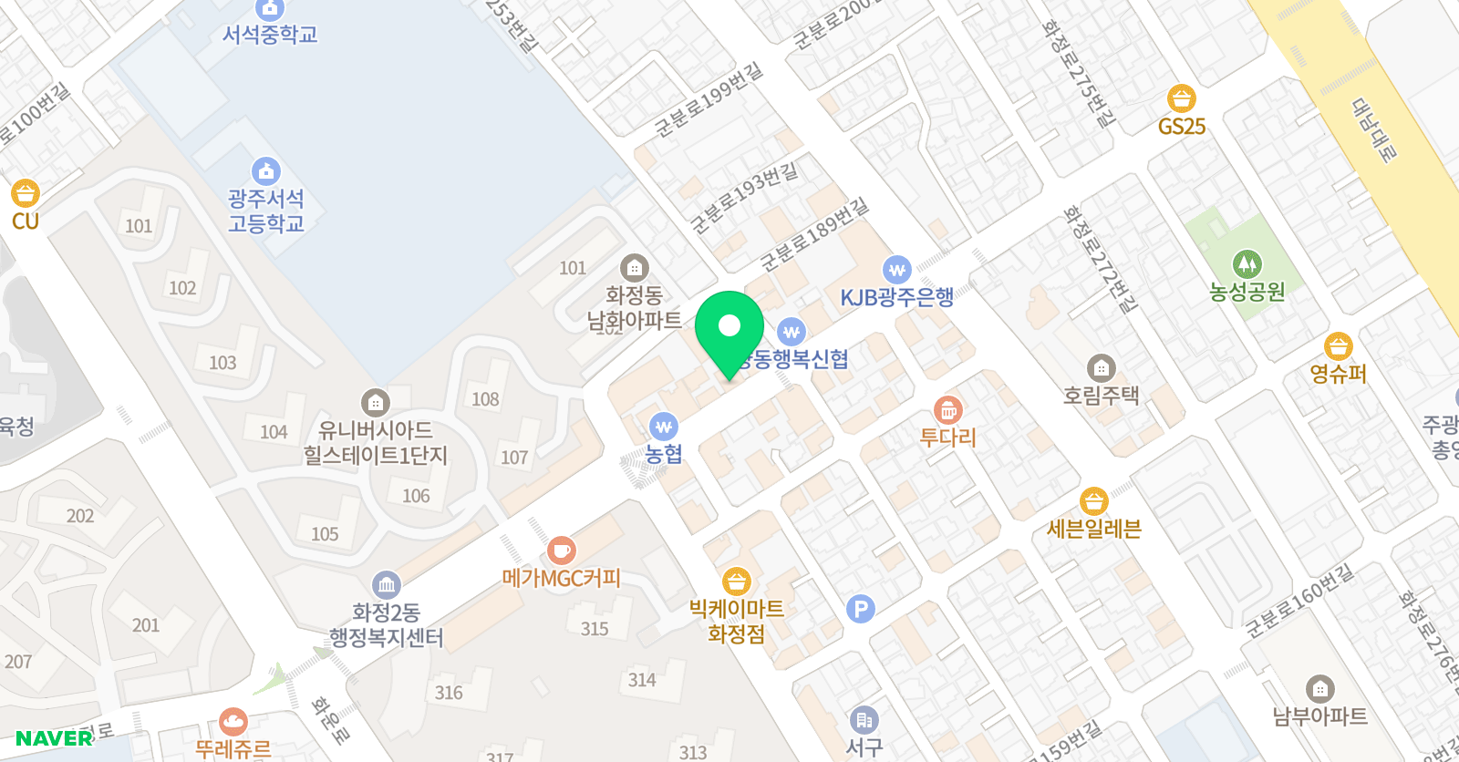 네오매쓰 수학학원 위치