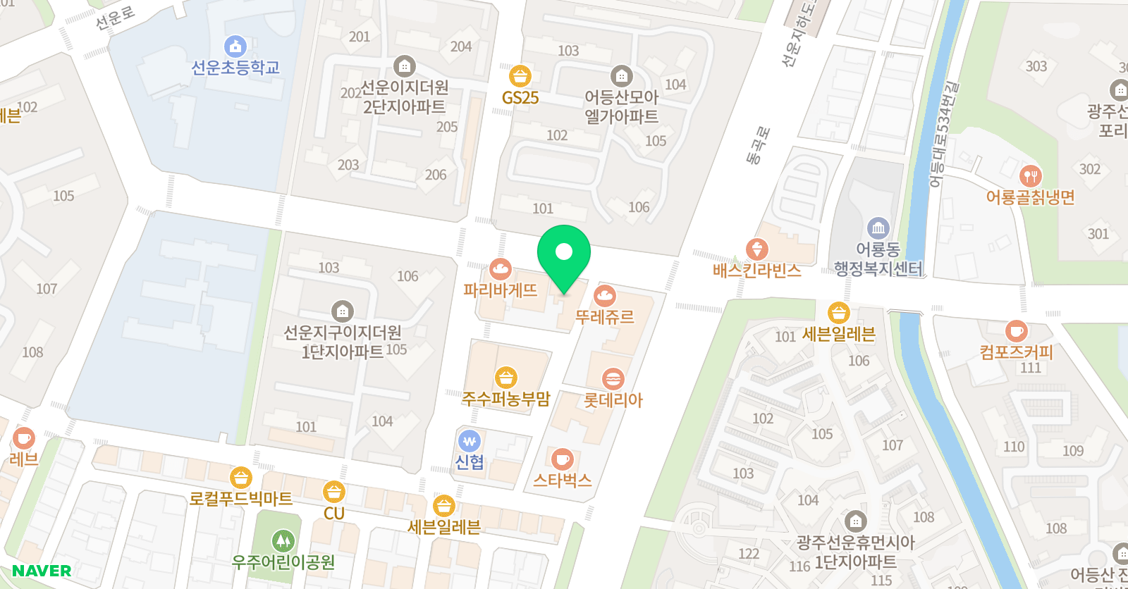 이탑 영어수학전문학원 위치