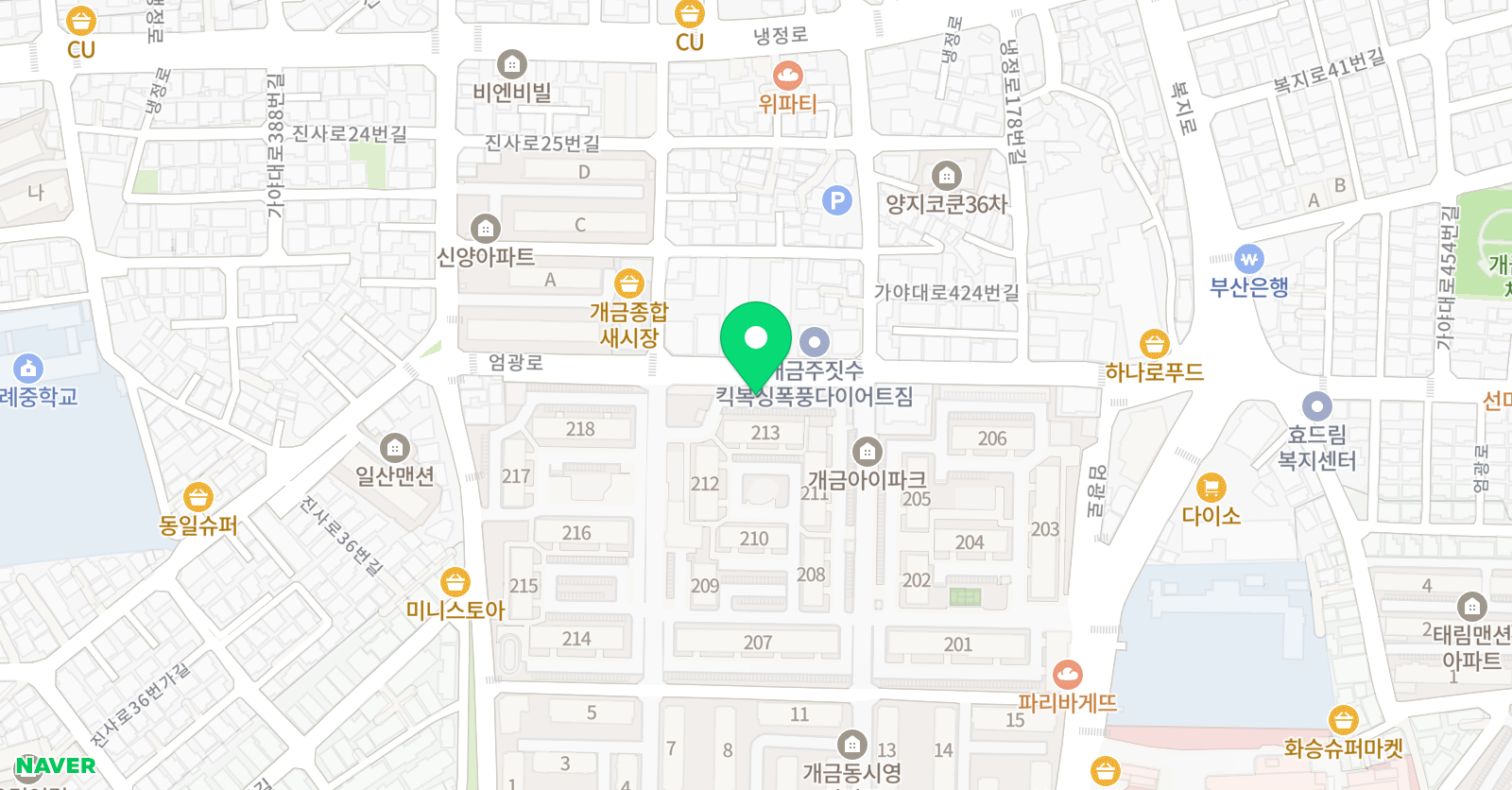 세운 단과학원 위치