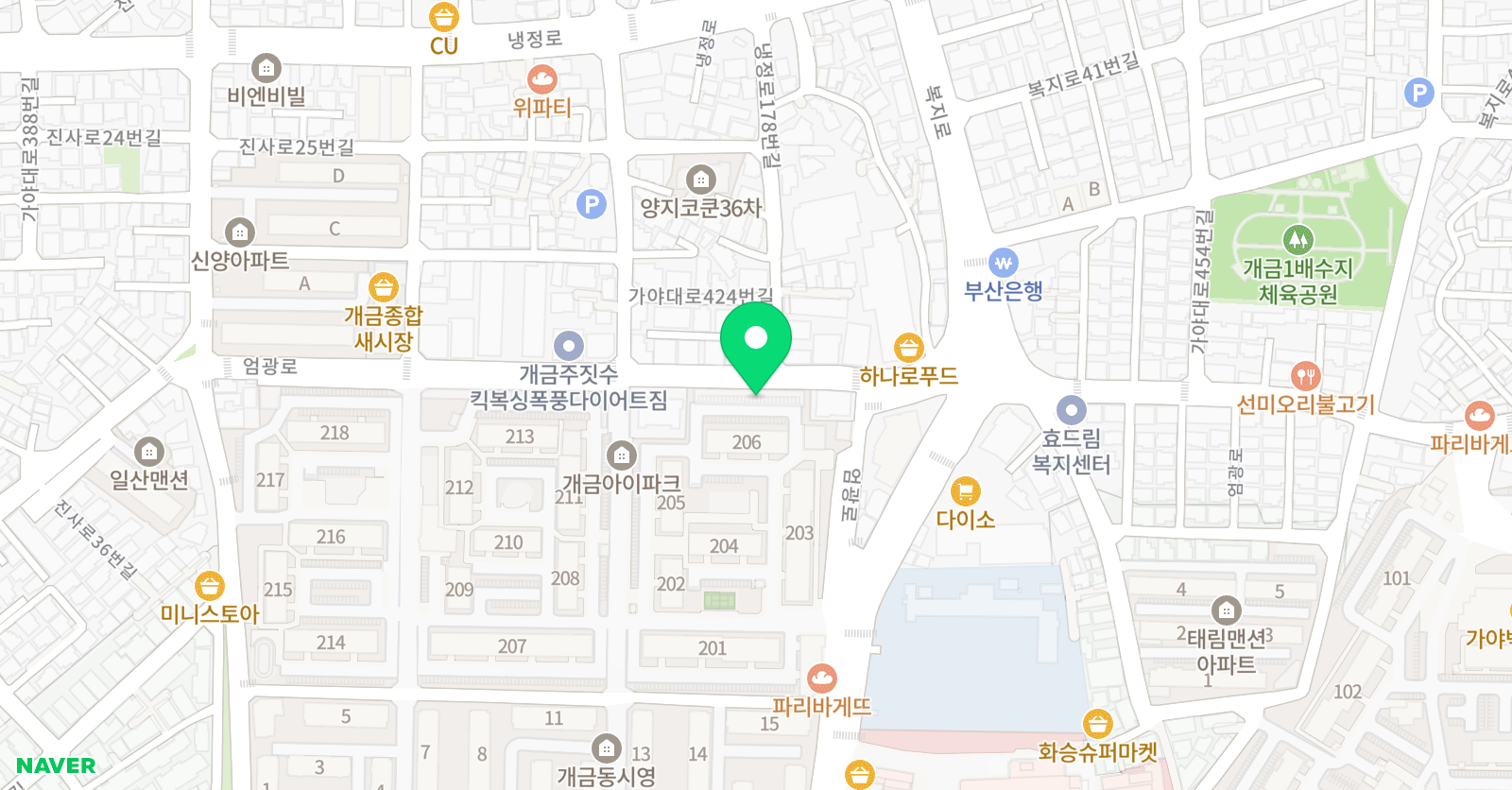 예지인 미술학원 위치