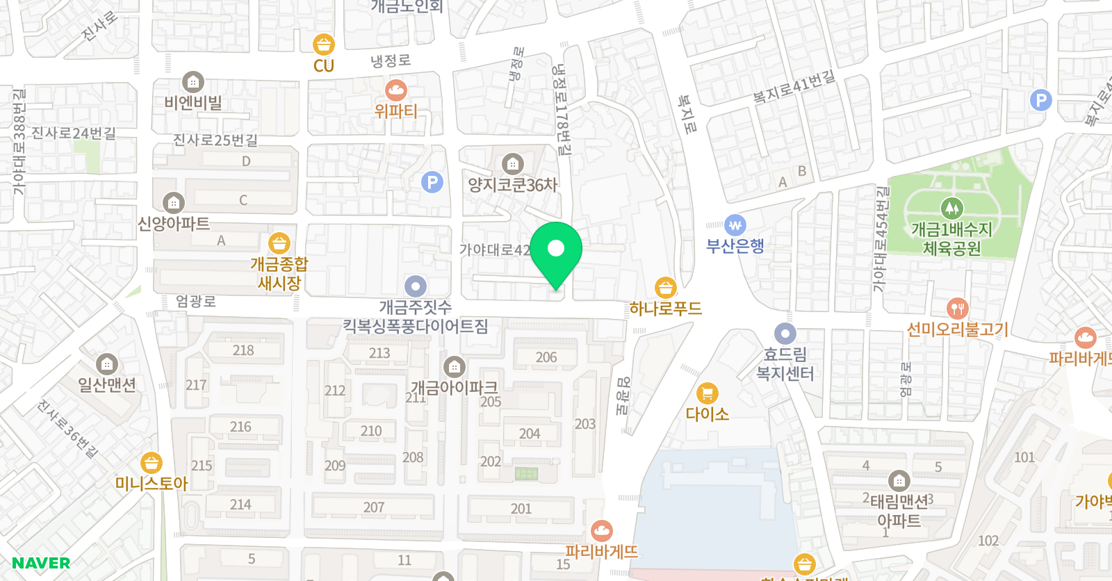 보담영수학원 위치