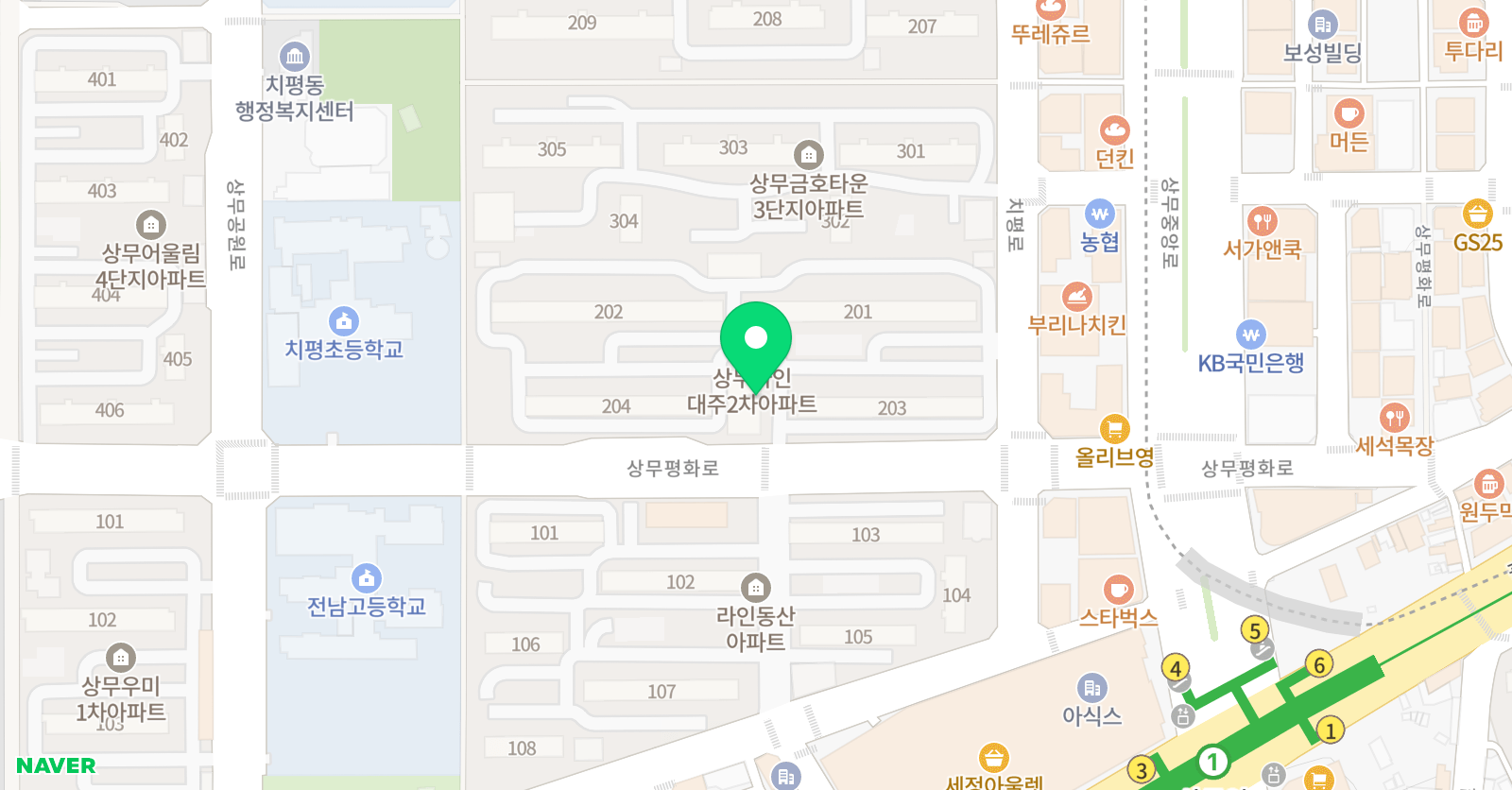 박샘 수학 위치