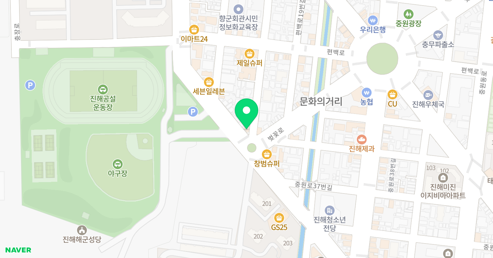 봉길동미술교습소 위치