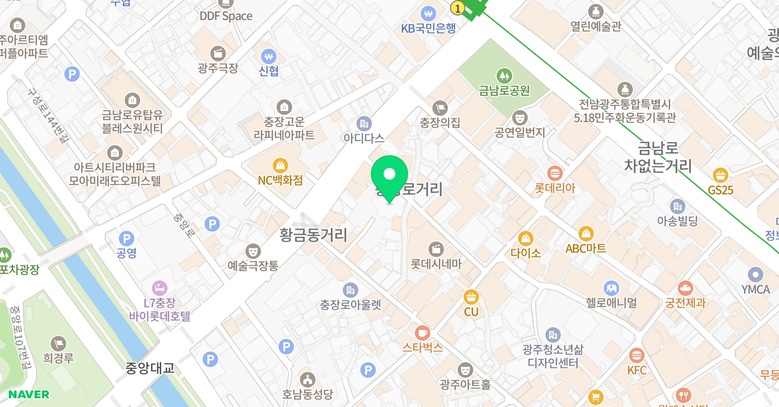 보이스레벨 실용음악학원 위치
