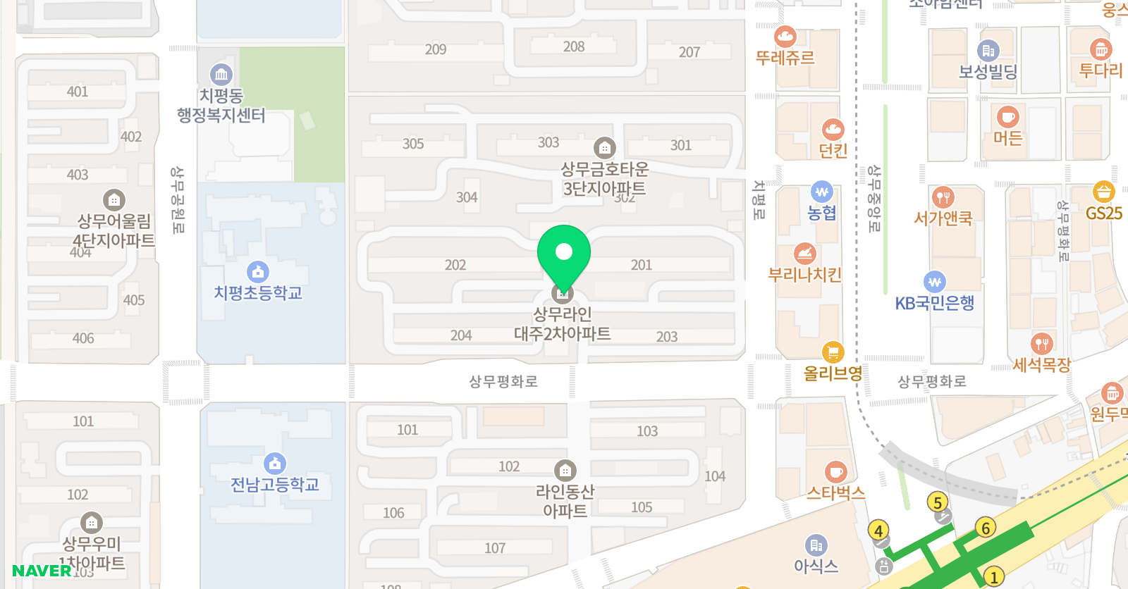 비상 무용학원 위치