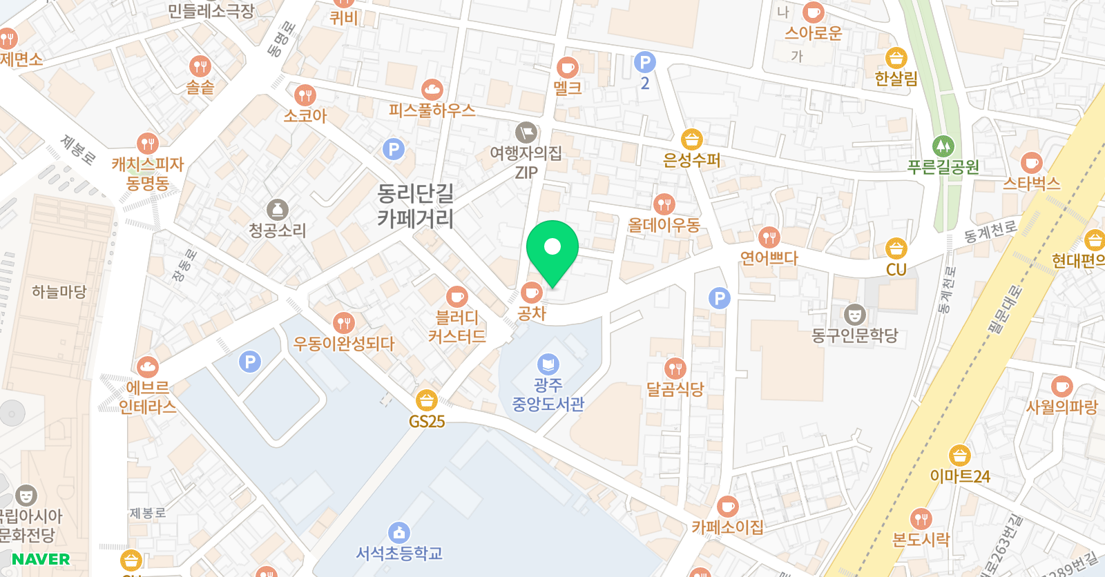 박선생 국어학원 위치