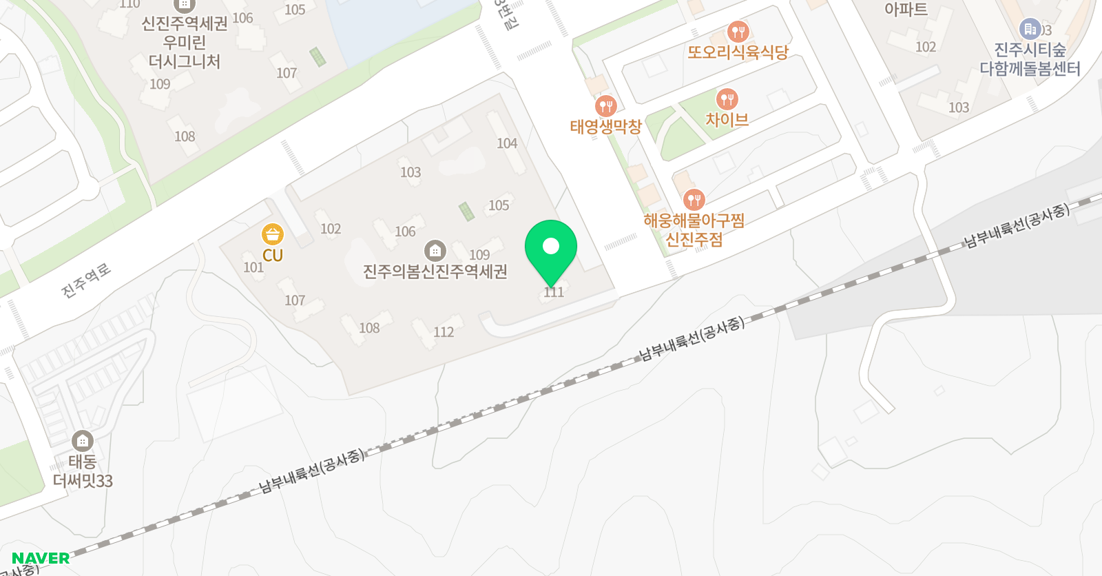 아소비 신진주덕진진주의봄 위치