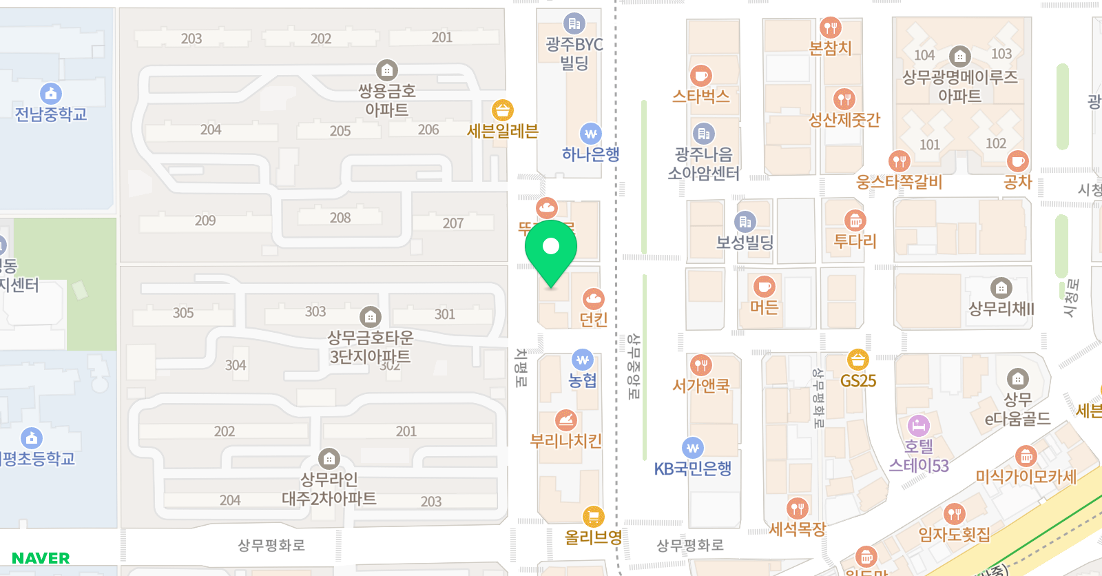 에프엑스 수학전문학원 위치