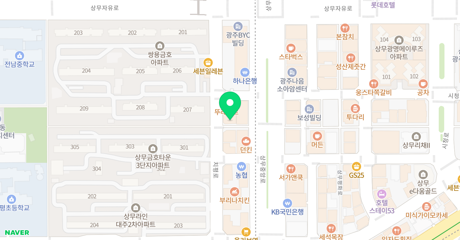 MMA 수학학원 위치
