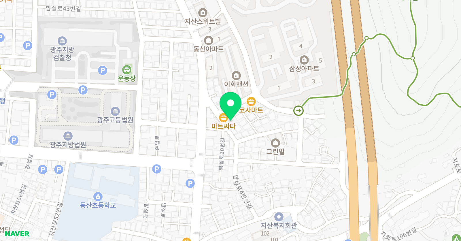 원도 태권도 위치