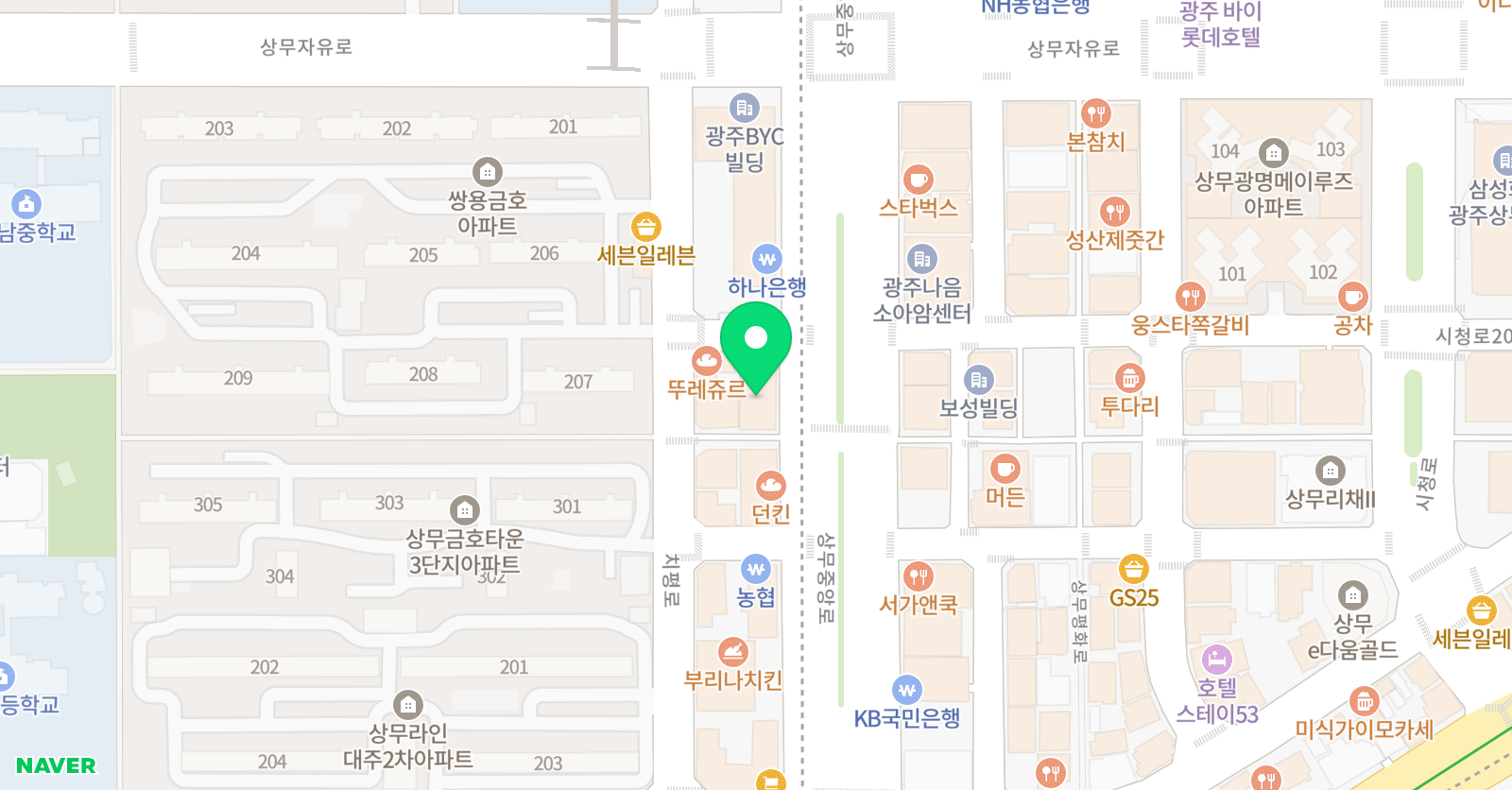 수펙스 영재학원 위치