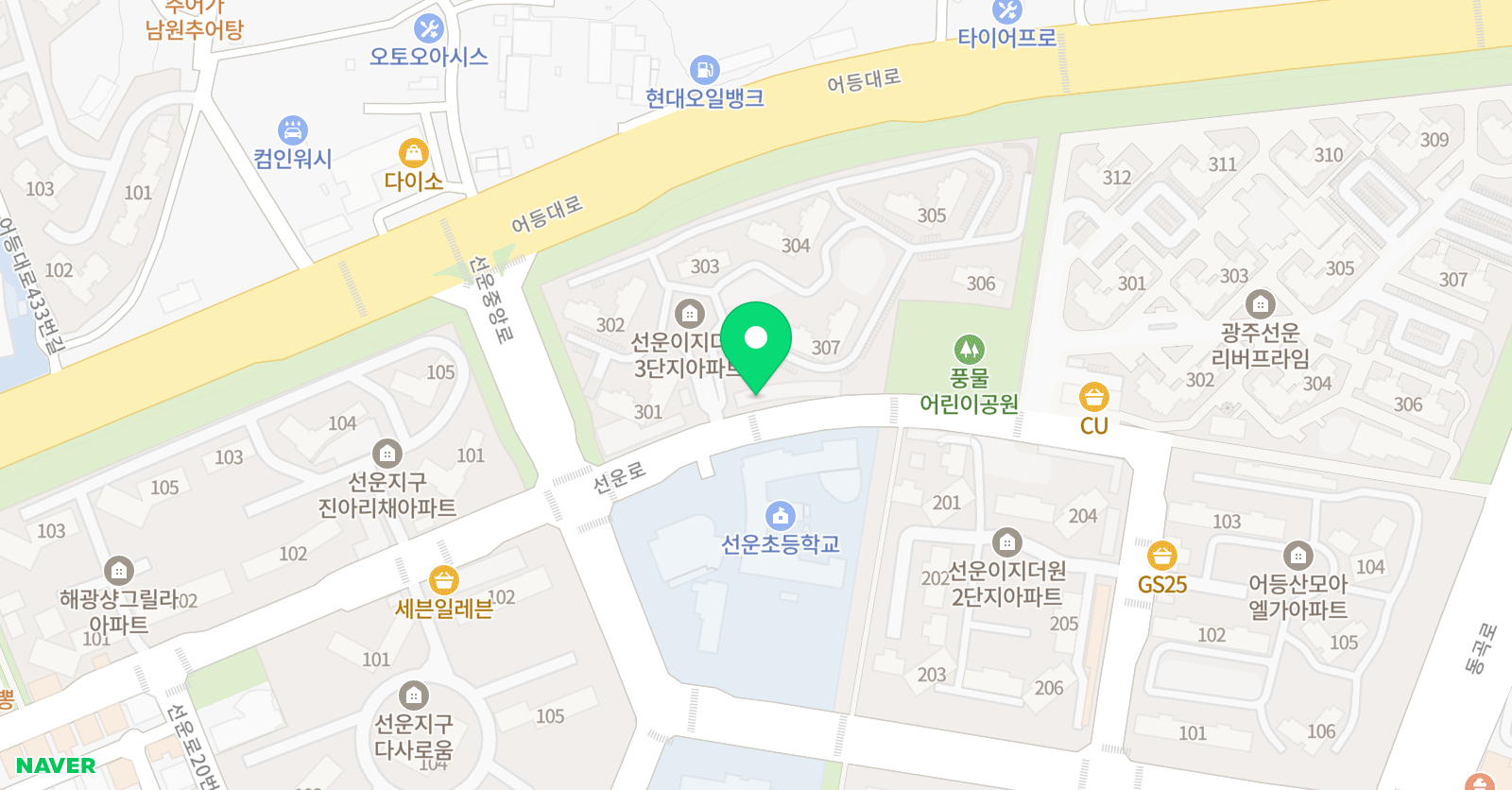 선운 음악학원 위치