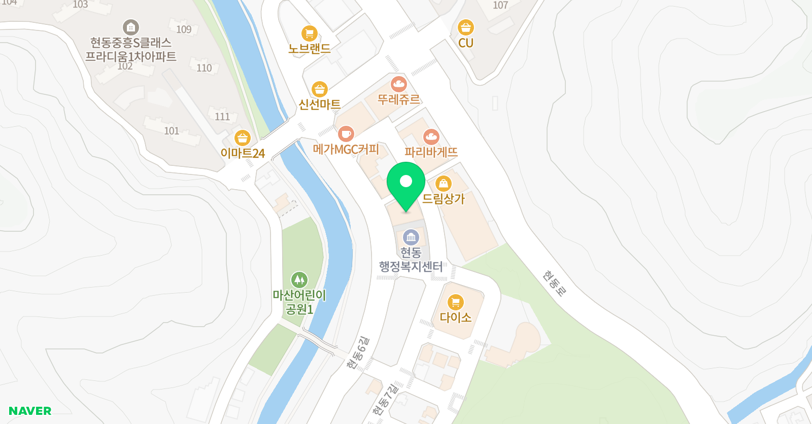 FC스퀘어 유소년축구아카데미 위치