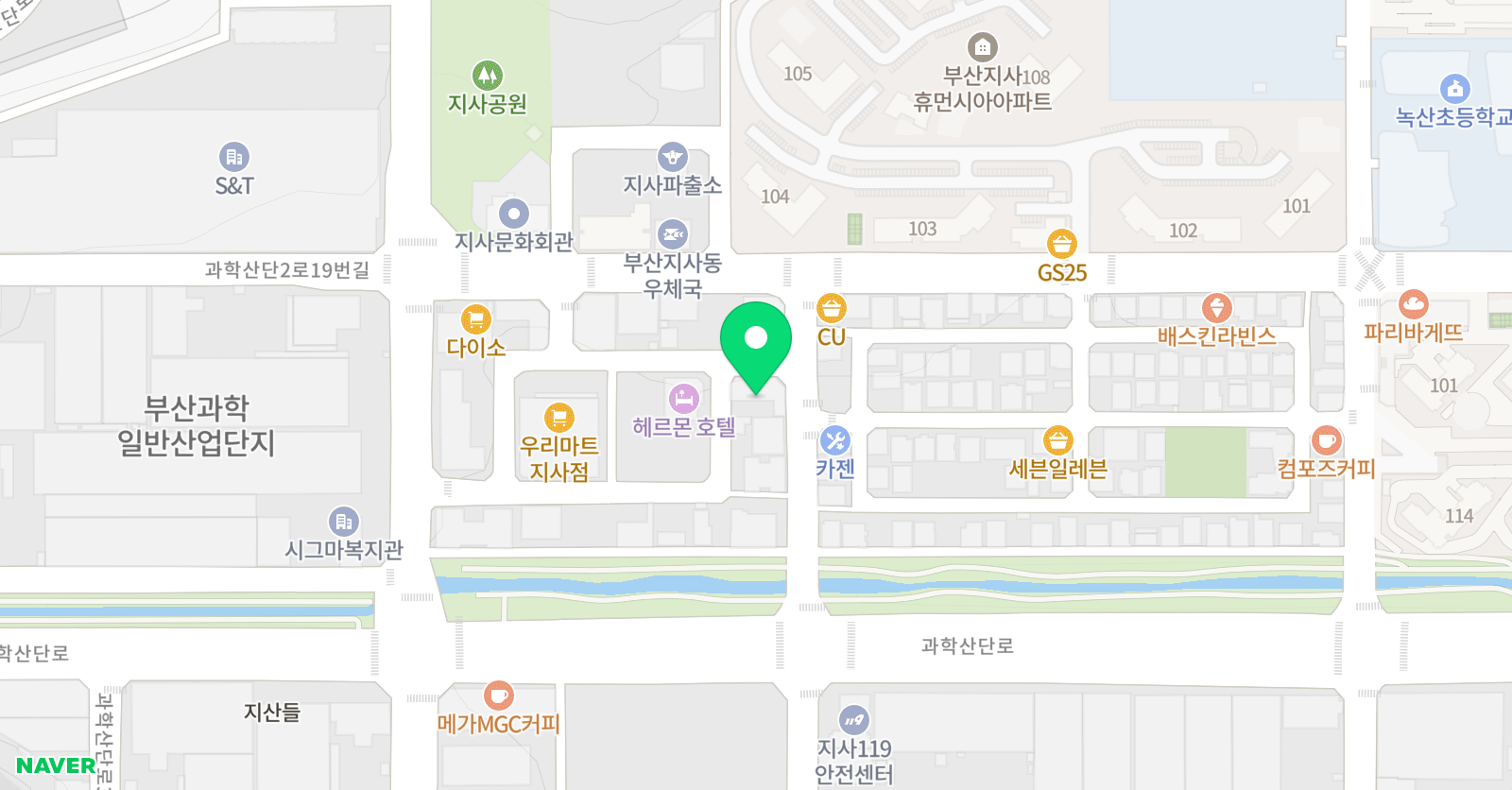 지사성공 태권도장 위치
