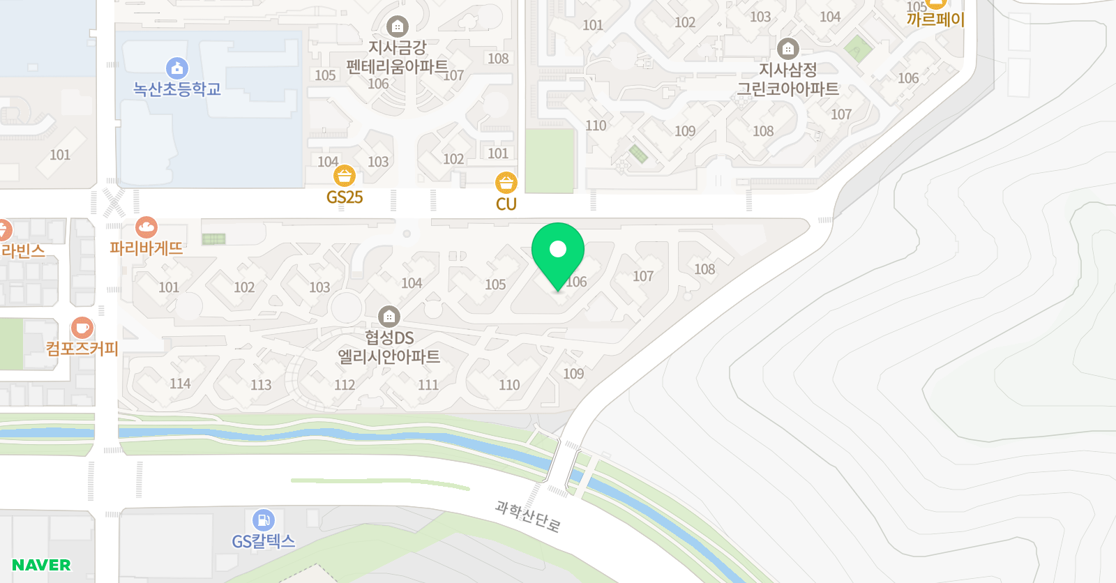 기탄 사고력교실 지사협성엘리시안점 위치