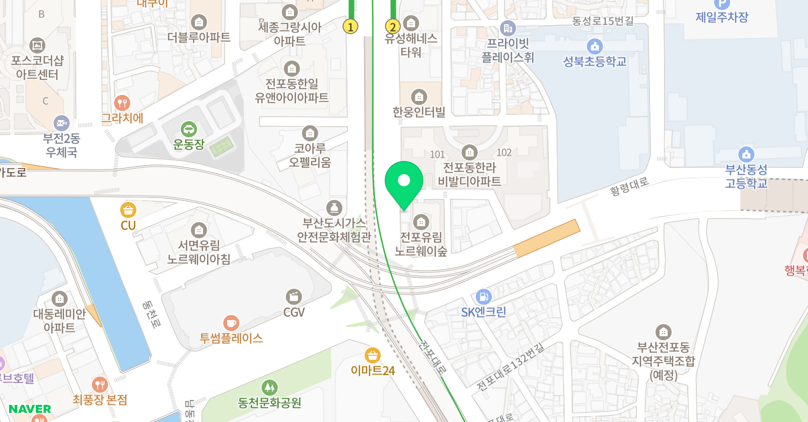 소울드아웃 댄스스튜디오 위치