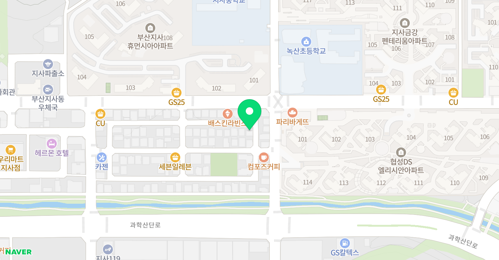 삼성 영어수학학원 지사캠퍼스 위치