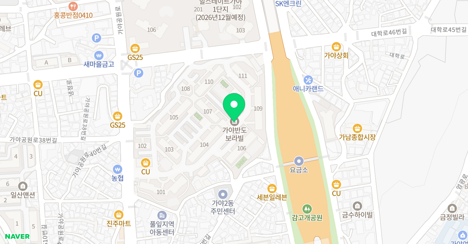 반도해법 수학교습소 위치